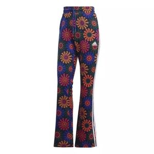 Adidas Team Royal Blue x Farm Rio Floral Track Pants Size Medium